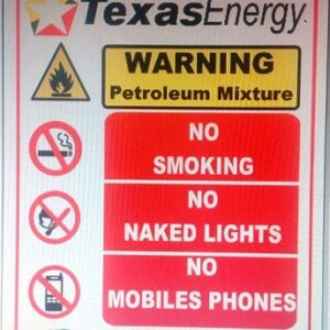 Pump Island Safety Signage